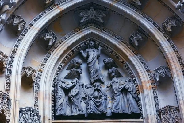 Interiér Katolické Katedrály Praze Česká Republika — Stock fotografie