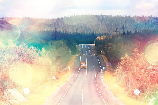 고속도로로 다운가 — 스톡 사진