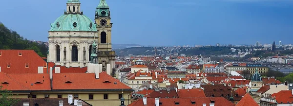 Panorama Der Prager Burg Antike Architektur Tschechische Republik — Stockfoto