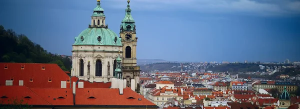 Panorama Castelo Praga Arquitetura Antiga República Checa — Fotografia de Stock