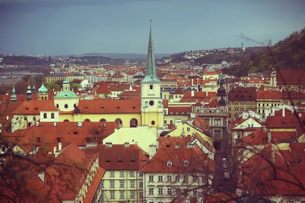 Arquitetura Antiga Catedral Católica Praga República Checa — Fotografia de Stock