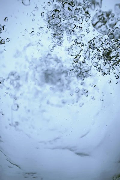 气泡水下纹理的抽象 — 图库照片