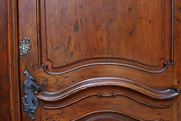 Old Wooden Door Abstract Texture Background — Stock Photo, Image