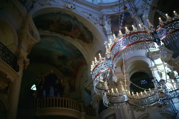 Interior Catholic Cathedral Prague Czech Republic — Stock Photo, Image