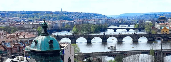 Panorama Der Prager Burg Antike Architektur Tschechische Republik — Stockfoto