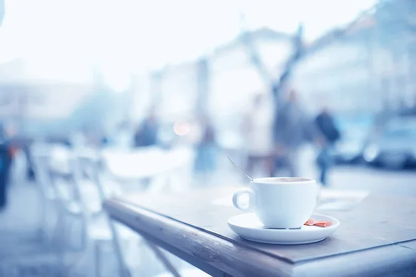 Tazza Caffè Prima Colazione Caffè Interni Moderni Una Colazione Europea — Foto Stock