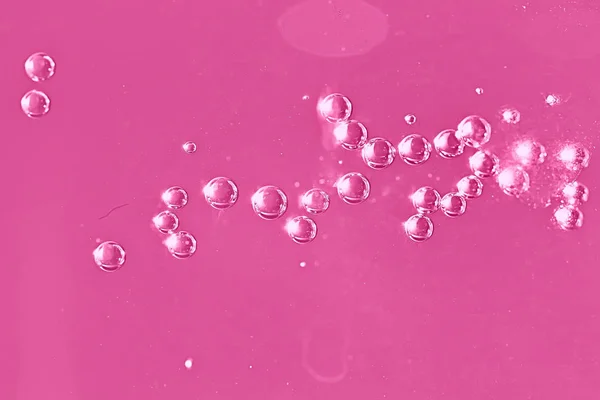 ピンク水泡背景 抽象的な新鮮な夏のパターン — ストック写真