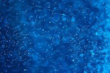 mavi su kabarcıkları arka plan, soyut taze yaz desen