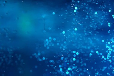 mavi su kabarcıkları arka plan, soyut taze yaz desen