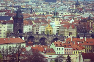 güzel antik mimari Prag, Çek Cumhuriyeti