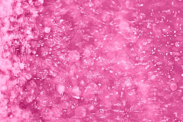 Różowy Woda Bubbles Tle Streszczenie Letnia Wzór — Zdjęcie stockowe