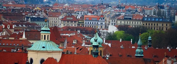 Panorama Del Castillo Praga Arquitectura Antigua República Checa — Foto de Stock