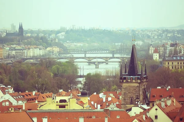 Vacker Antik Arkitektur Prag Tjeckien — Stockfoto
