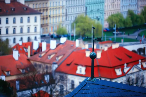 Krásný Starožitný Architektura Prahy Česká Republika — Stock fotografie