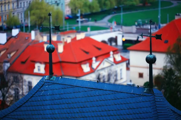 Starożytne Średniowieczny Zamek Pradze Republika Czeska — Zdjęcie stockowe