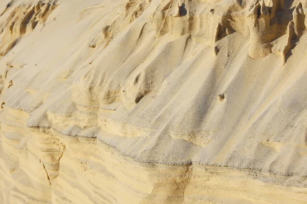 Texture Sabbia Corrosione Dune Sabbia Montagne Valanga Sabbia — Foto Stock