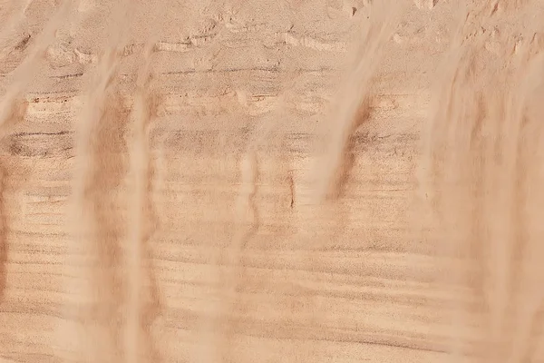 Texture Sabbia Corrosione Dune Sabbia Montagne Valanga Sabbia — Foto Stock