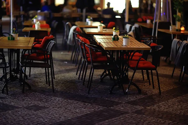 Café Freien Paris Frankreich Sommeressen Freien — Stockfoto