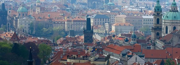Panorama Del Castillo Praga Arquitectura Antigua República Checa —  Fotos de Stock