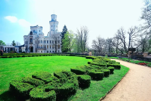 Prager Burg Und Park Tschechische Republik — Stockfoto