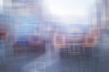 çok renkli bulanık soyut ağ arka plan 