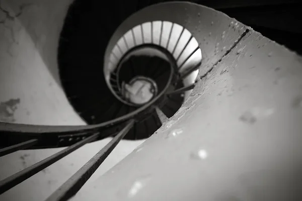 Spiral Staircase Architectural Element Interior Background — Stock Photo, Image