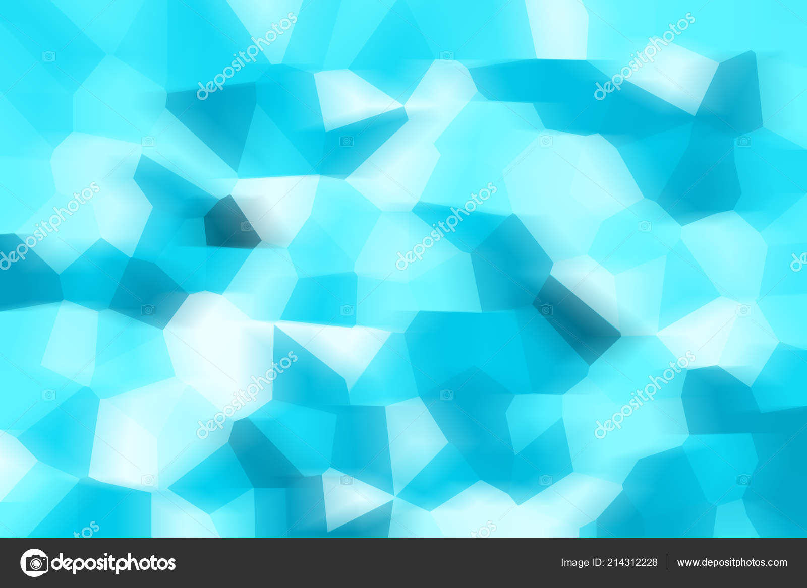 Blue Abstract Mosaic Background Spring Business Background Design