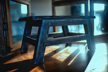 çatı Ahşap dışkı, mobilya nesne