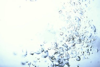 Hava kabarcıkları soyut sualtı doku 
