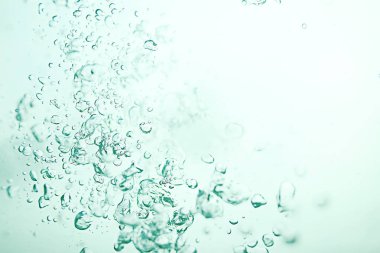 Hava kabarcıkları soyut sualtı doku 