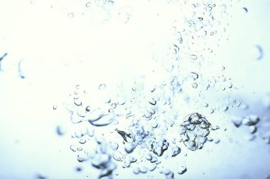 Hava kabarcıkları soyut sualtı doku 