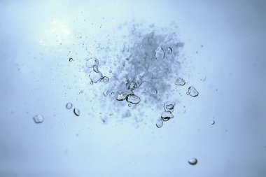 Hava kabarcıkları soyut sualtı doku 