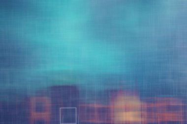 kare bokeh, güzel teknolojik modern arka plan ile mavi menekşe degrade arka plan