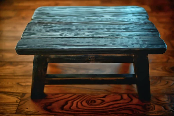 Лофт Деревянный Стул Предмет Мебели — стоковое фото