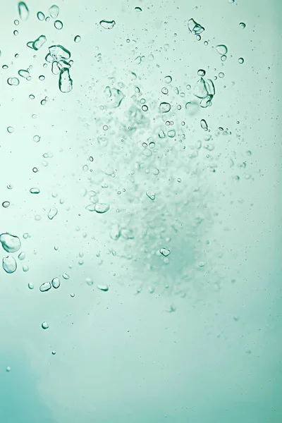 空気の泡の抽象的な水中テクスチャ — ストック写真