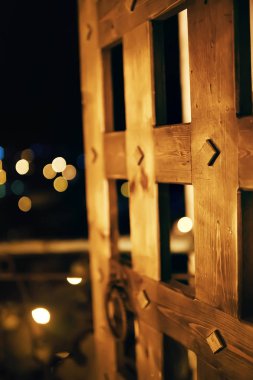 iç kilise kilise katedral, festival gece içinde / gece görünümü