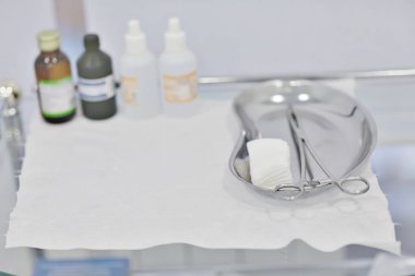 Medikal Cerrahi aletler Kliniği, tıbbi tablo, kavram cerrahi, tıp, istişare, klinik, sağlık