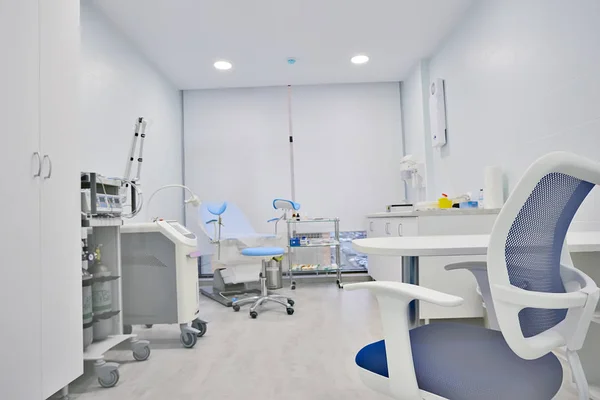 Instruments Chirurgicaux Médicaux Clinique Table Médicale Concept Chirurgie Médecine Consultation — Photo