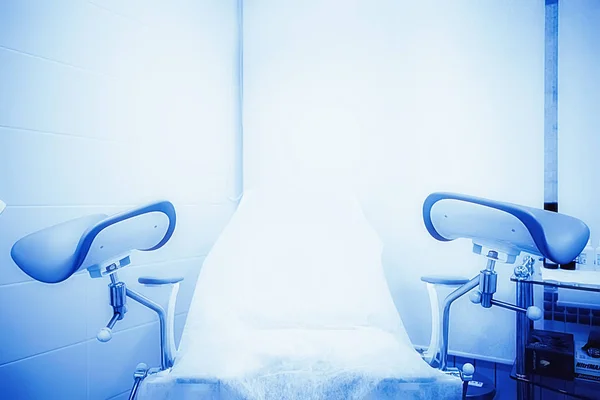 Jinekolojik Sandalye Tıp Mobilyası Hastane — Stok fotoğraf