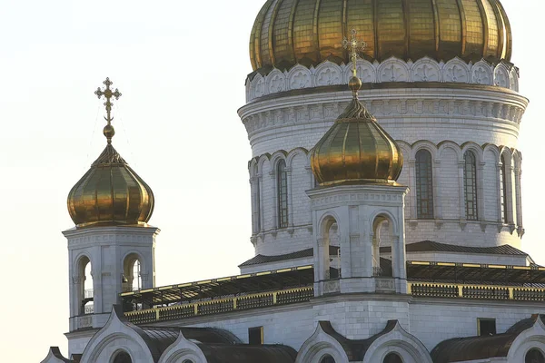 Antyczny Kościół Moskwie Prawosławie Architektura — Zdjęcie stockowe