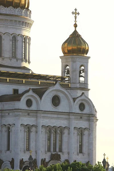 Antika Kyrkan Moskva Ortodoxi Arkitektur — Stockfoto