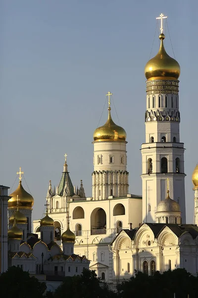 Античная Церковь Москве Православная Архитектура — стоковое фото