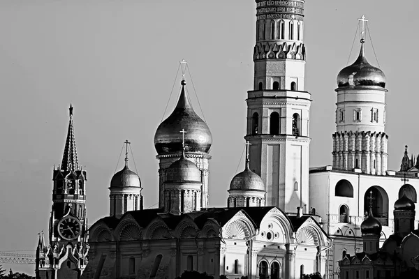 Antieke Kerk Moskou Orthodoxie Het Platform — Stockfoto