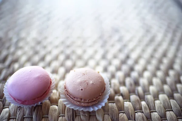 Delicioso Bolo Macaroon Sobremesa Doce — Fotografia de Stock