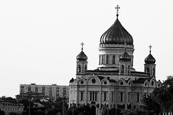 Antieke Kerk Moskou Orthodoxie Het Platform — Stockfoto