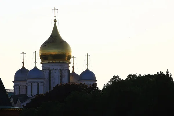 Igreja Antiga Moscou Arquitetura Ortodoxa — Fotografia de Stock