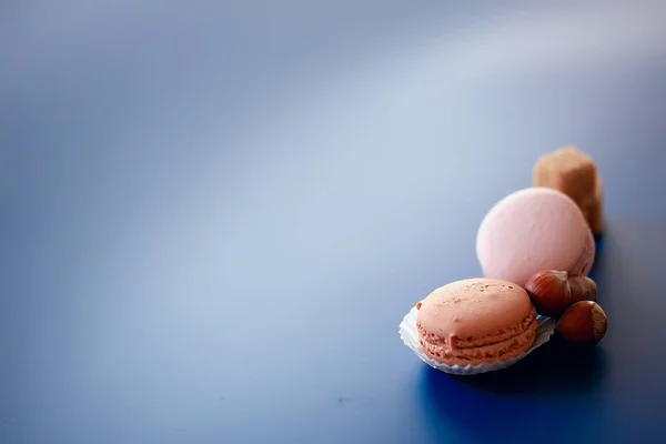 Delicioso Bolo Macaroon Sobremesa Doce — Fotografia de Stock