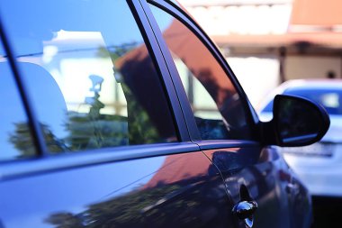 temiz otomatik parça oto yıkama üzerinde