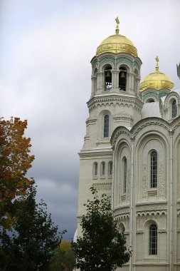 Kronstadt, Saint Petersburg, Rusya 'daki Saint Nicholas Deniz Katedrali