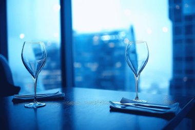 boş şarap Restoran iç hizmet gözlük / güzel cam şarap gözlük hizmet